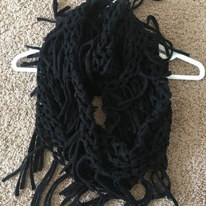 Black Infinity Scarf